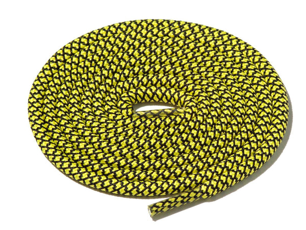 Lace Supply Co Yellow & Black Rope Laces Dual