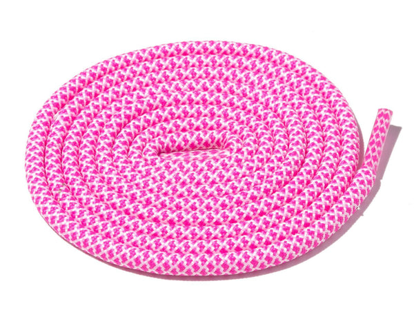 Lace Supply Co Pink & White Rope Laces Dual