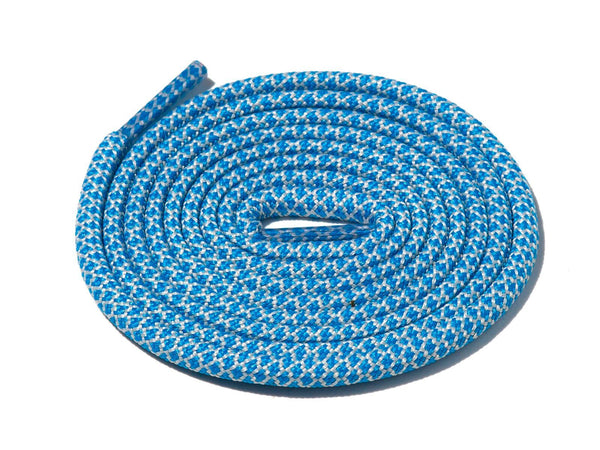 Blue & Grey Rope Laces Dual Lace Supply Co